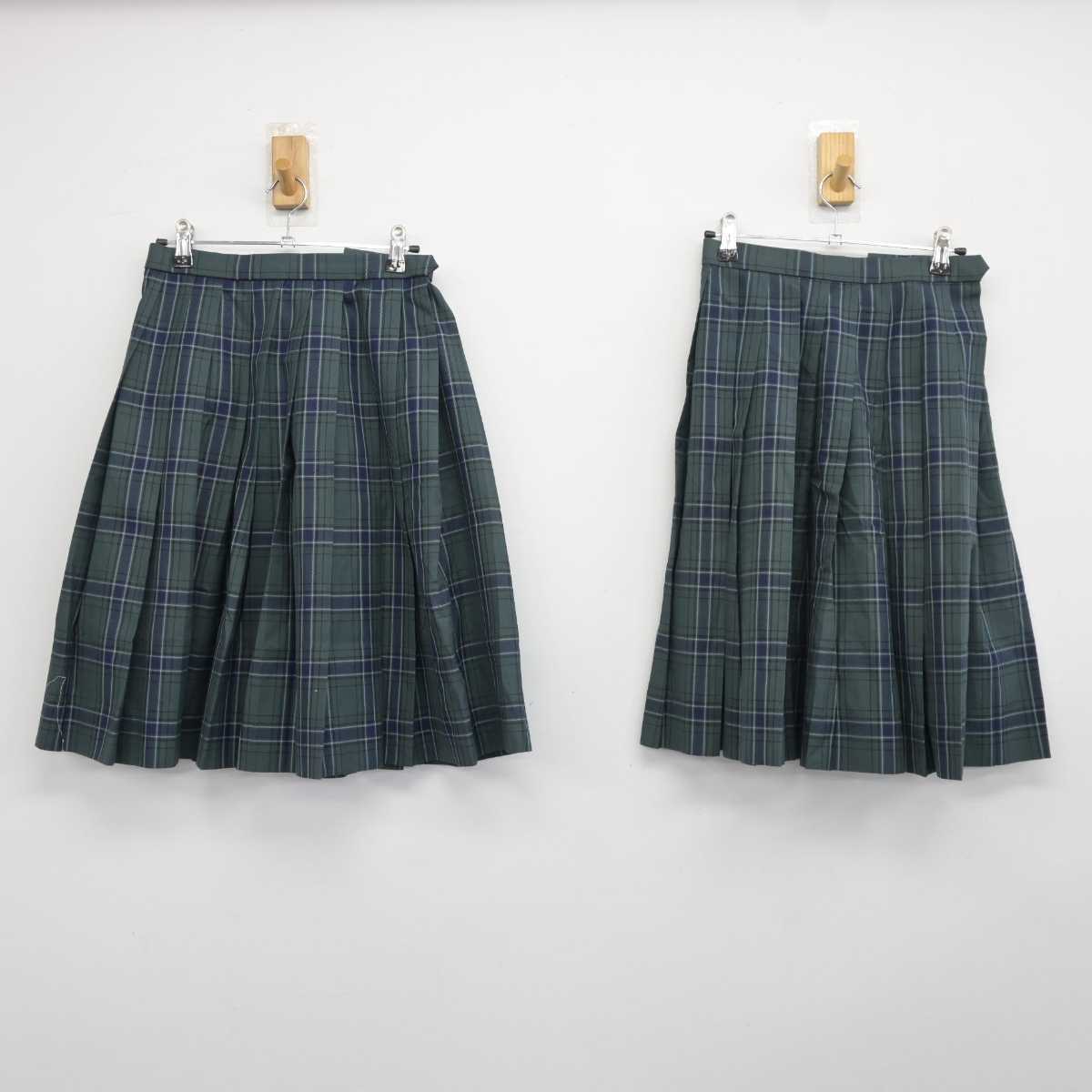 【中古】福岡県 宇美商業高等学校 女子制服 4点 (ブレザー・スカート) sf042416