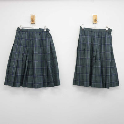 【中古】福岡県 宇美商業高等学校 女子制服 4点 (ブレザー・スカート) sf042416