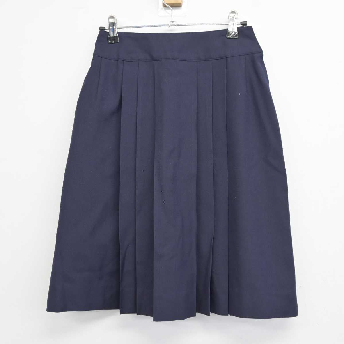 【中古】愛知県 南山学園 聖霊高等学校 女子制服 2点 (セーラー服・スカート) sf042419