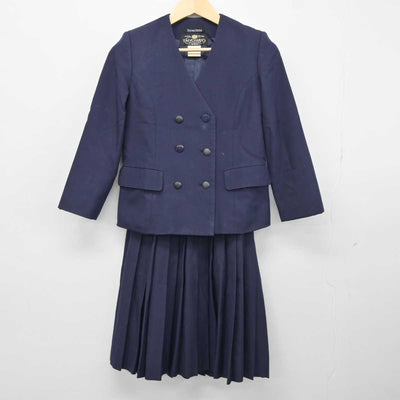 【中古】兵庫県 広嶺中学校 女子制服 3点 (ブレザー・ベスト・スカート) sf042431