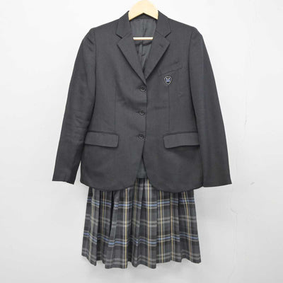 【中古】宮城県 角田高等学校  女子制服 2点 (ブレザー・スカート) sf042447