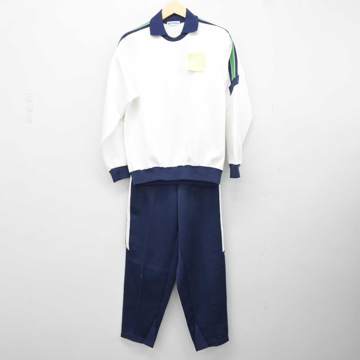 【中古】兵庫県 鳴尾高等学校 女子制服 2点 (ジャージ 上・ジャージ 下) sf042449