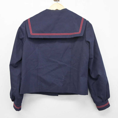 【中古】石川県 松任中学校 女子制服 3点 (セーラー服・スカート) sf042457