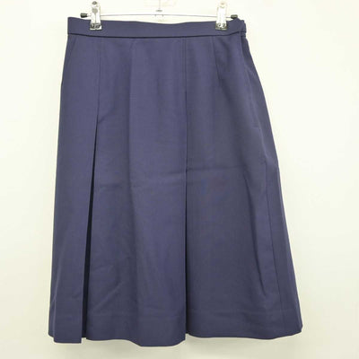 【中古】宮城県 折立中学校 女子制服 4点 (ブレザー・シャツ・スカート) sf042469