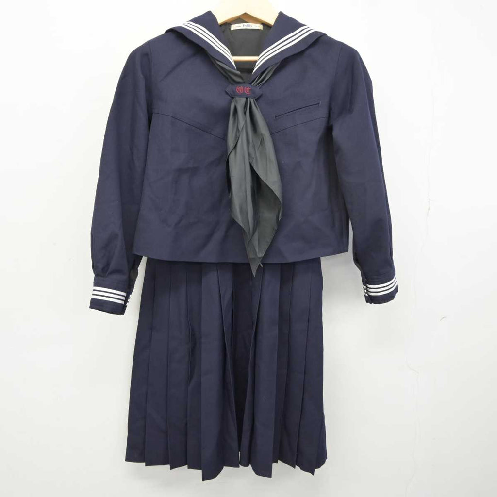 【中古】東京都 大妻中学高等学校 女子制服 3点 (セーラー服・スカート) sf042473 | 中古制服通販パレイド