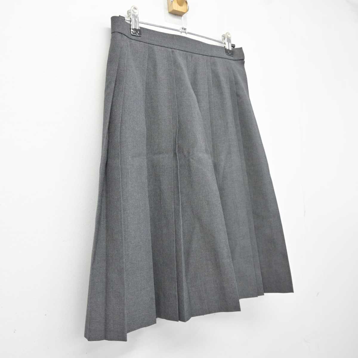 【中古】京都府 京都堀川音楽高等学校 女子制服 2点 (スカート) sf042475