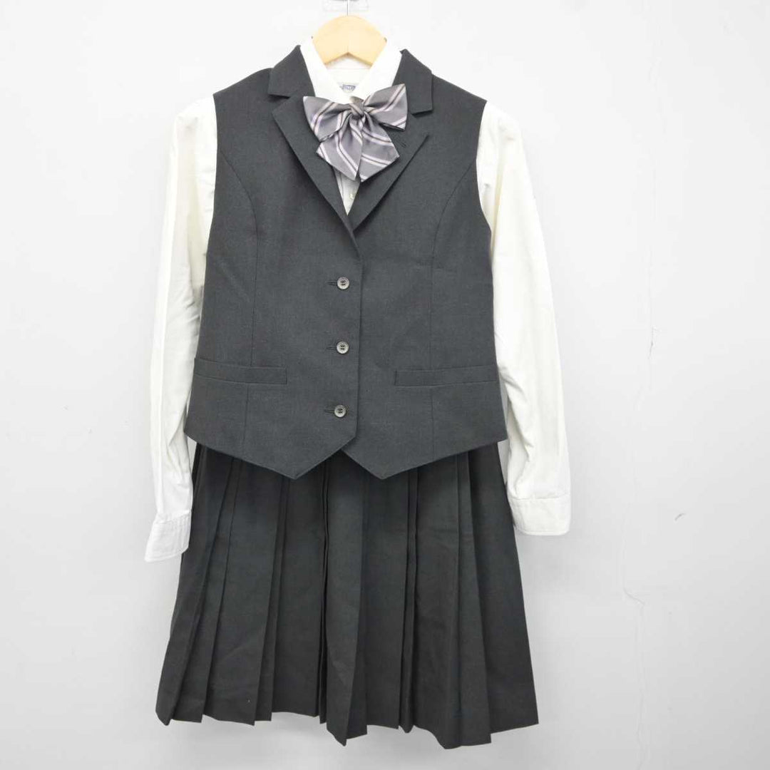 中古】京都府 京都堀川音楽高等学校 女子制服 6点 (ブレザー・シャツ・ベスト・スカート) sf042476 | 中古制服通販パレイド