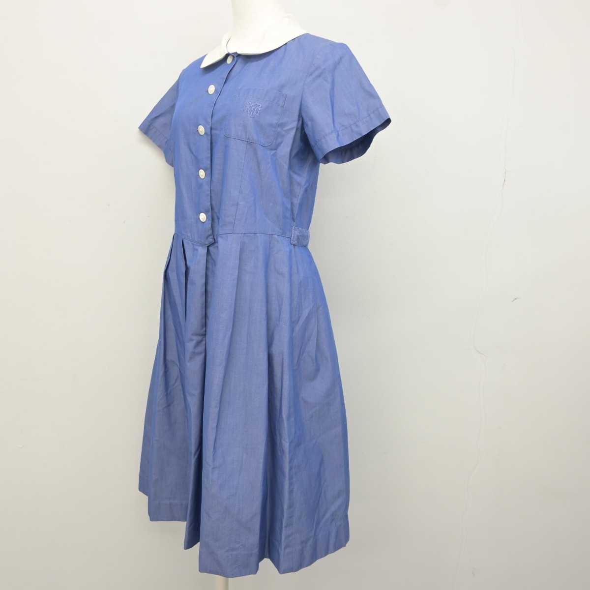 【中古】兵庫県 神戸山手女子高等学校/旧モデル 女子制服 1点 (ワンピース) sf042489