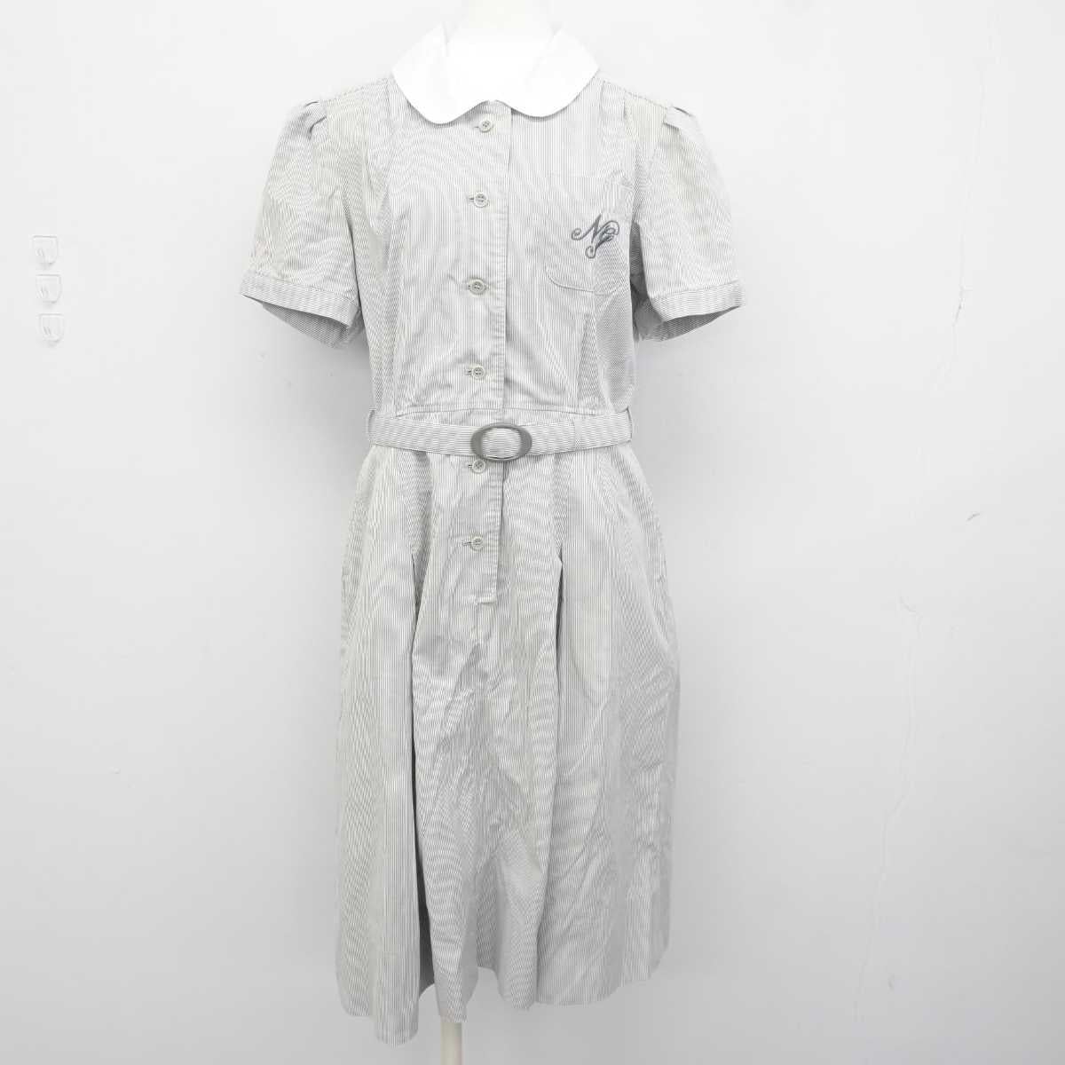 【中古】兵庫県 仁川学院高等学校 女子制服 1点 (ワンピース) sf042490