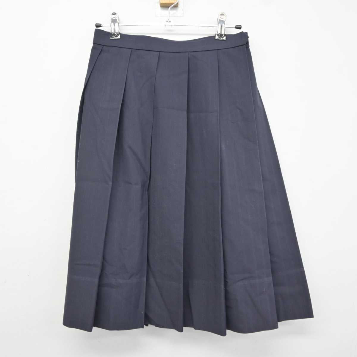 【中古】兵庫県 三田学園高等学校 女子制服 2点 (シャツ・スカート) sf042503