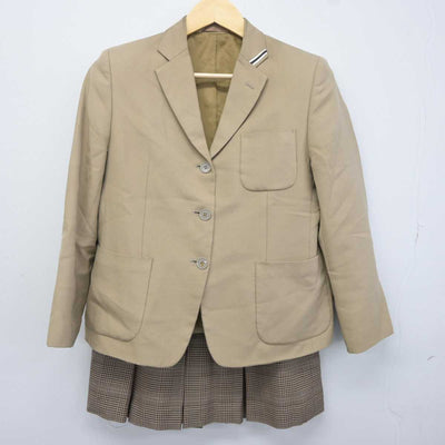 【中古】新潟県 上越総合技術高等学校 女子制服 2点 (ブレザー・スカート) sf042510