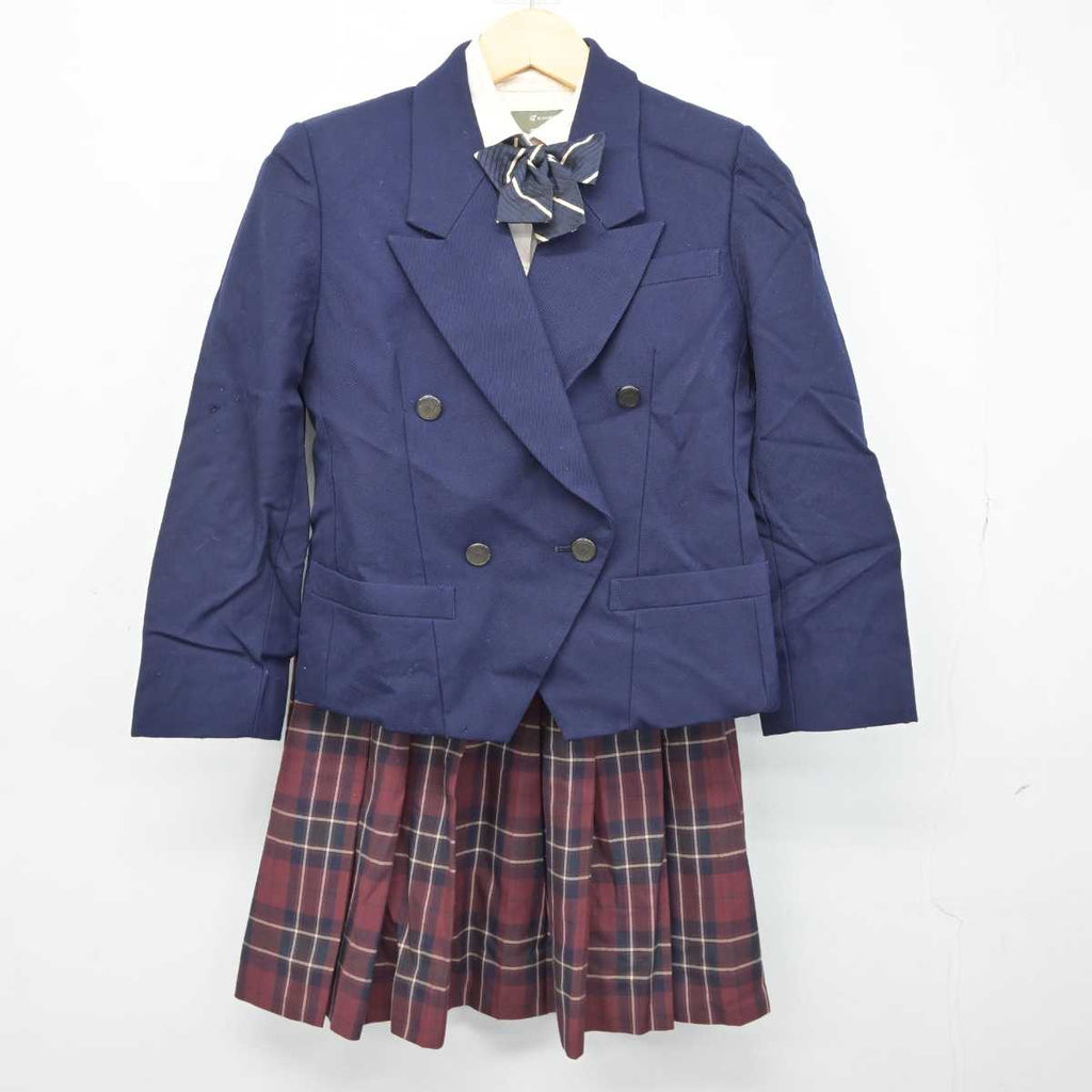 【中古】三重県 大橋学園高等学校 女子制服 4点 (ブレザー・シャツ・スカート) sf042511