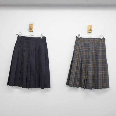 【中古】静岡県 磐田東高等学校 女子制服 3点 (スカート) sf042516