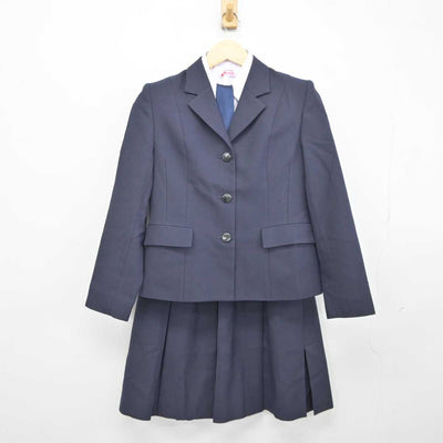 【中古】青森県 八戸水産高等学校 女子制服 3点 (ブレザー・シャツ・スカート) sf042528