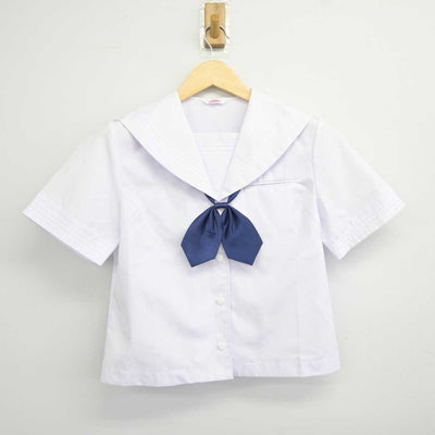 【中古】青森県 八戸水産高等学校 女子制服 3点 (セーラー服) sf042531