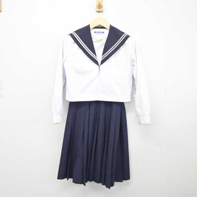 【中古】愛知県 東浦中学校  女子制服 3点 (セーラー服・スカート) sf042537