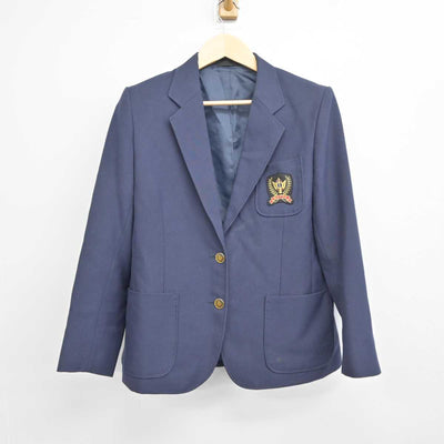 【中古】新潟県 新津第五中学校 女子制服 3点 (ブレザー・スカート) sf042543