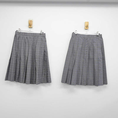 【中古】新潟県 新津第五中学校 女子制服 3点 (ブレザー・スカート) sf042543