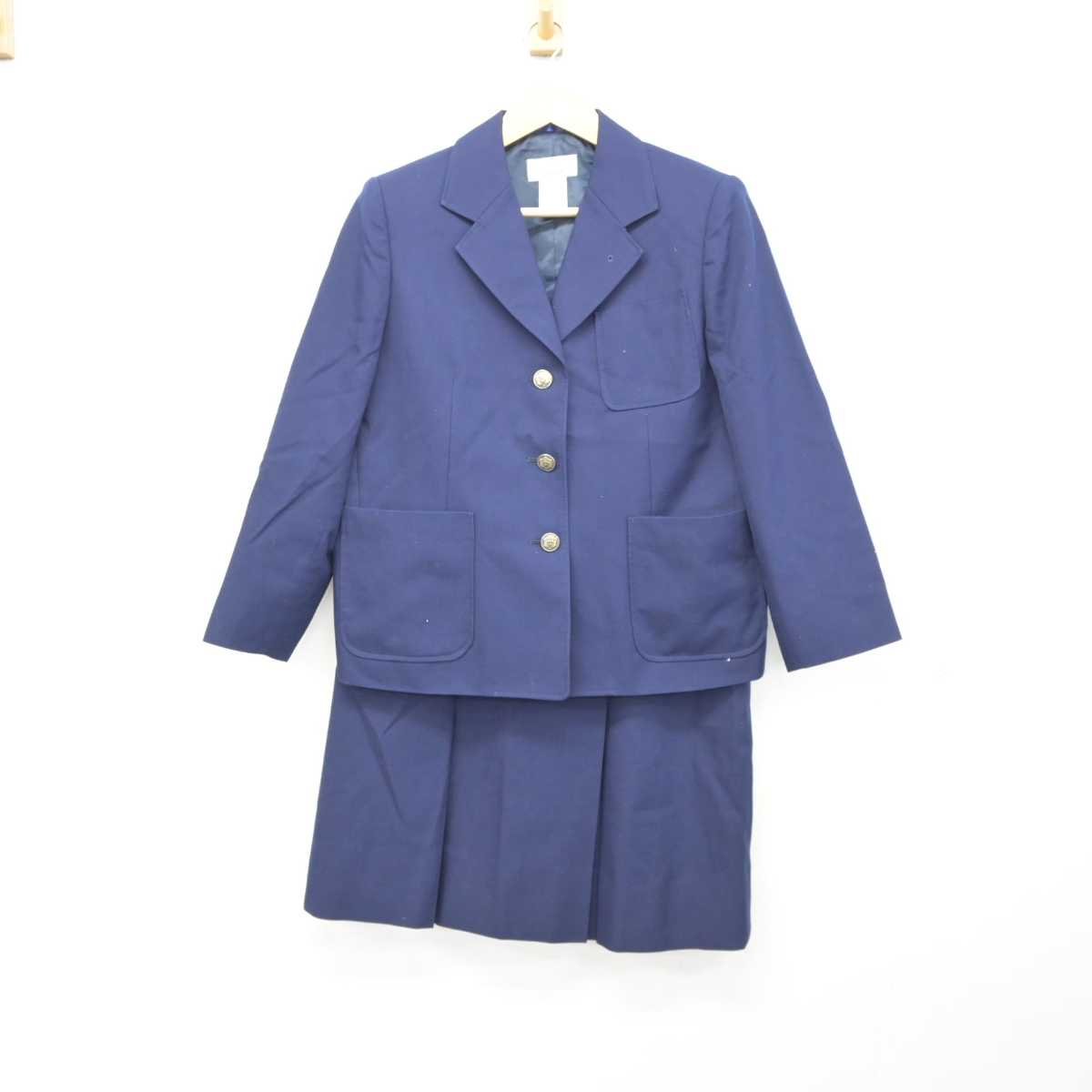 【中古】神奈川県 川崎市立有馬中学校 女子制服 2点 (ブレザー・スカート) sf042558