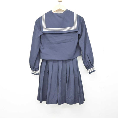 【中古】宮城県 常盤木学園高等学校 女子制服 3点 (セーラー服・スカート) sf042568