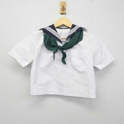 【中古】宮城県 常盤木学園高等学校 女子制服 3点 (セーラー服・スカート) sf042570