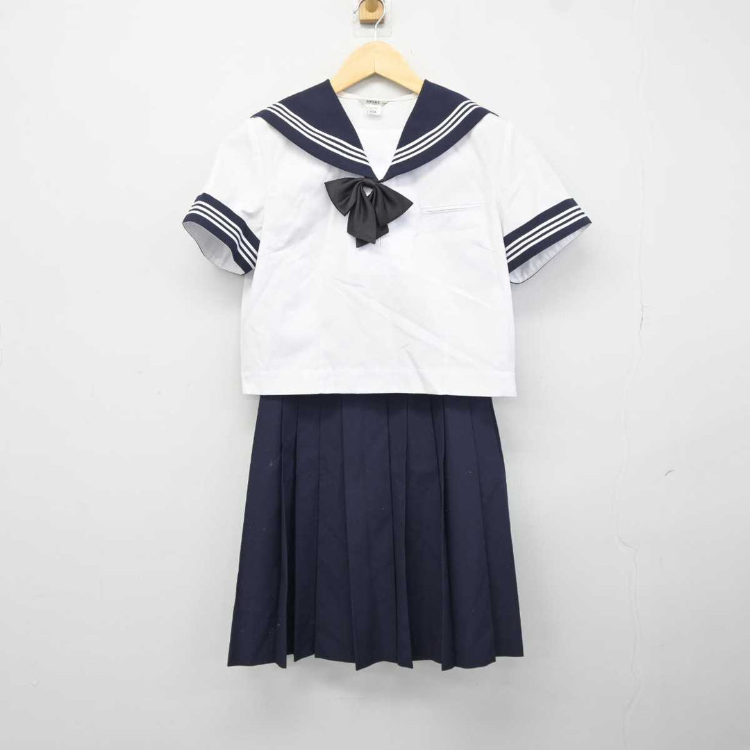 中古】埼玉県 松山女子高等学校 女子制服 4点 (セーラー服 中古】埼玉県 松山女子高等学校 女子制服 4点 (セーラー服
