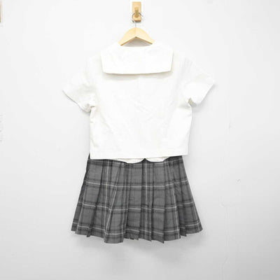 【中古】東京都 東洋女子高等学校 女子制服 3点 (シャツ・スカート) sf042577