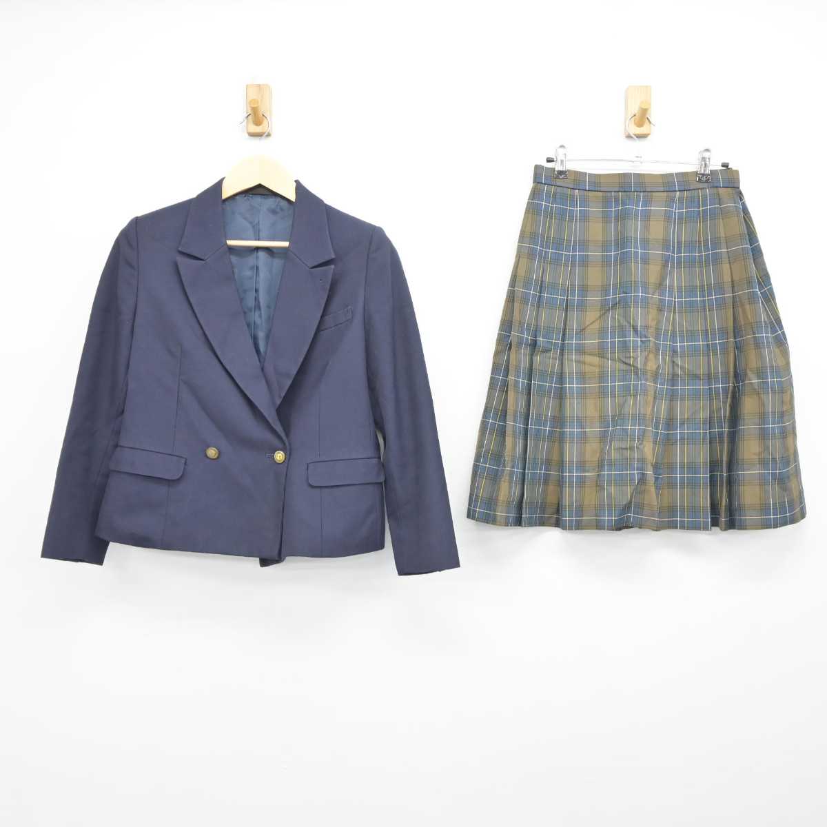 中古】北海道 札幌市立平岡中学校 女子制服 2点 (ブレザー・スカート) sf042590 | 中古制服通販パレイド