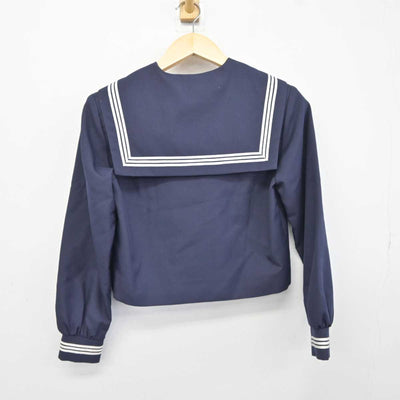 【中古】大阪府 茨木市立西中学校 女子制服 1点 (セーラー服) sf042600