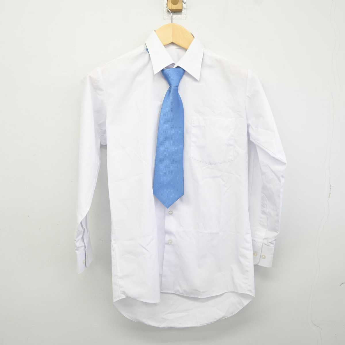 【中古】千葉県 山王中学校 男子制服 4点 (ブレザー・シャツ・ズボン) sf042602