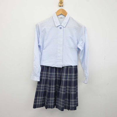 【中古】愛知県 南陽高等学校 女子制服 3点 (シャツ・シャツ・スカート) sf042613