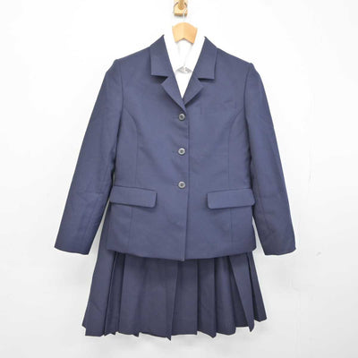 【中古】新潟県 見附高等学校 女子制服 3点 (ブレザー・シャツ・スカート) sf042623