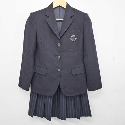 【中古】長崎県 鎮西学院高等学校 女子制服 2点 (ブレザー・スカート) sf042634