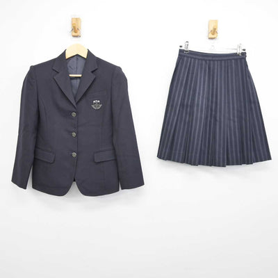 【中古】長崎県 鎮西学院高等学校 女子制服 2点 (ブレザー・スカート) sf042634