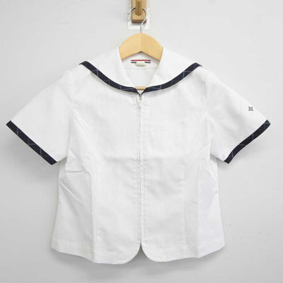 【中古】長崎県 鎮西学院高等学校 女子制服 2点 (セーラー服・スカート) sf042635