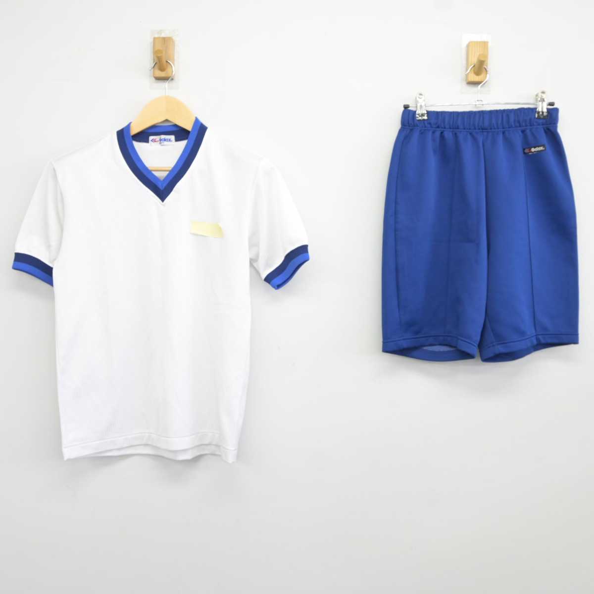 【中古】兵庫県 魚崎中学校 女子制服 2点 (体操服 上・体操服 下) sf042649