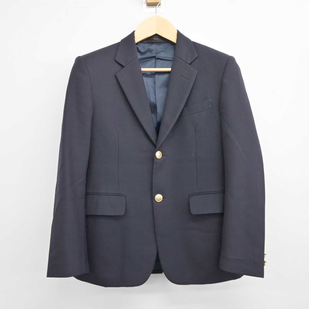 【中古】東京都 東村山第三中学校 男子制服 3点 (ブレザー・ズボン) sf042651