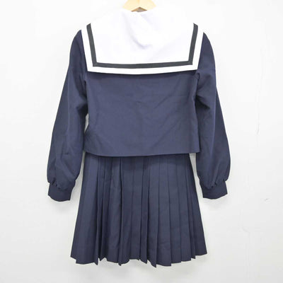 【中古】愛知県 名古屋西高等学校 女子制服 2点 (セーラー服・スカート) sf042653