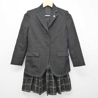 【中古】東京都 かえつ有明高等学校 女子制服 3点 (ブレザー・スカート) sf042656