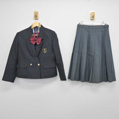 【中古】千葉県 柏井高等学校 女子制服 2点 (ブレザー・スカート) sf042657