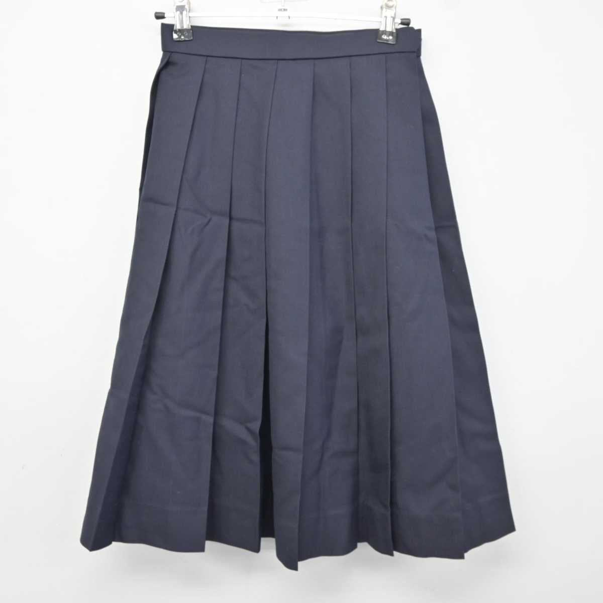 【中古】北海道 亀田中学校 女子制服 6点 (ブレザー・ベスト・シャツ・スカート) sf042665