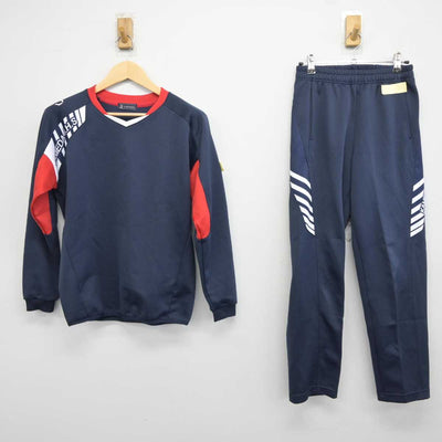 【中古】北海道 亀田中学校 女子制服 2点 (ジャージ 上・ジャージ 下) sf042666