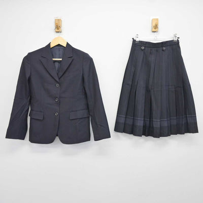 【中古】北海道 北海道大麻高等学校 女子制服 2点 (ブレザー・スカート) sf042672