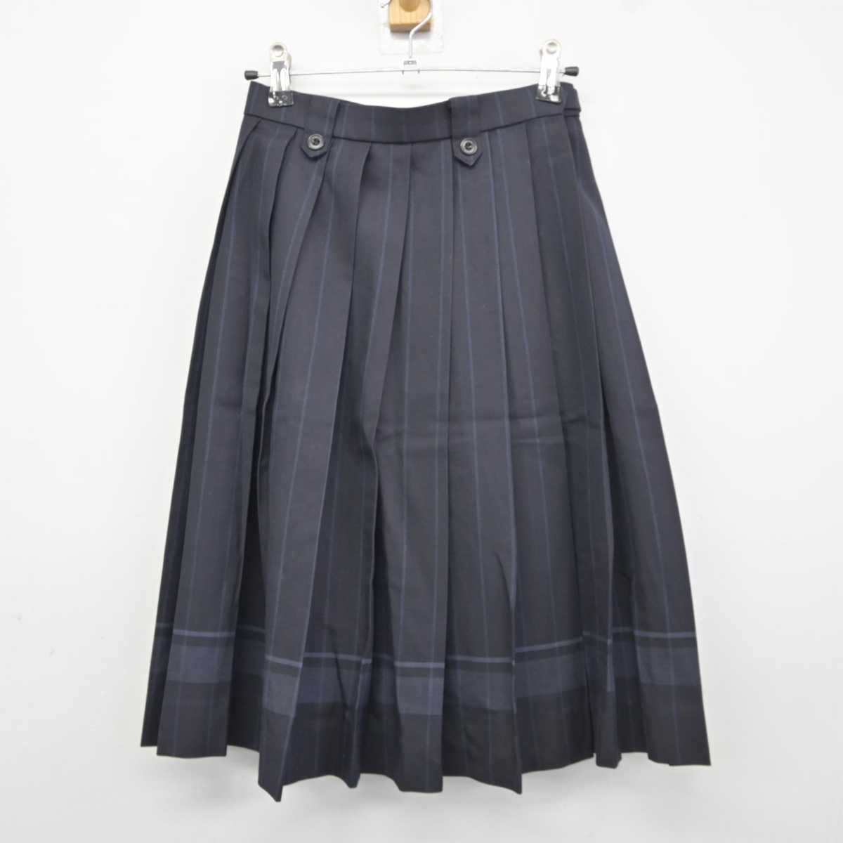 【中古】北海道 北海道大麻高等学校 女子制服 2点 (ブレザー・スカート) sf042672