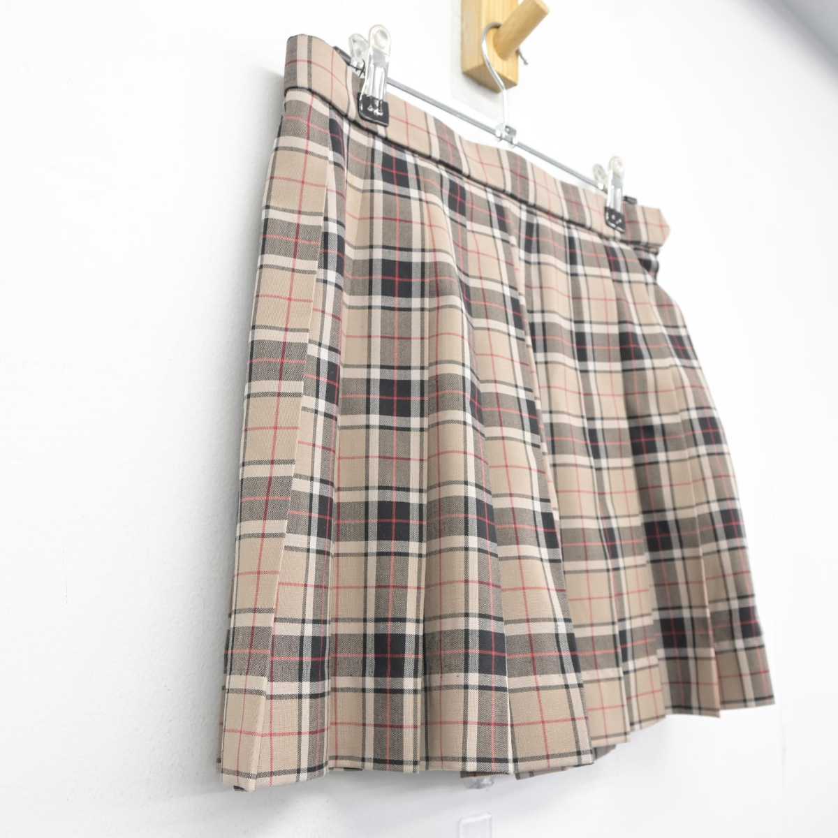 【中古】兵庫県 芦屋高等学校 女子制服 2点 (スカート) sf042683