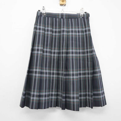 【中古】東京都 文京学院大学女子高等学校 女子制服 3点 (ニット・スカート) sf042691