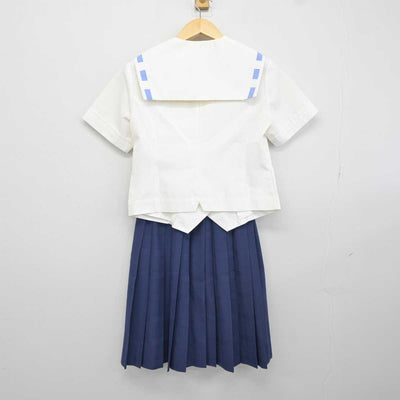 【中古】長崎県 長崎女子高等学校 女子制服 2点 (セーラー服・スカート) sf042701