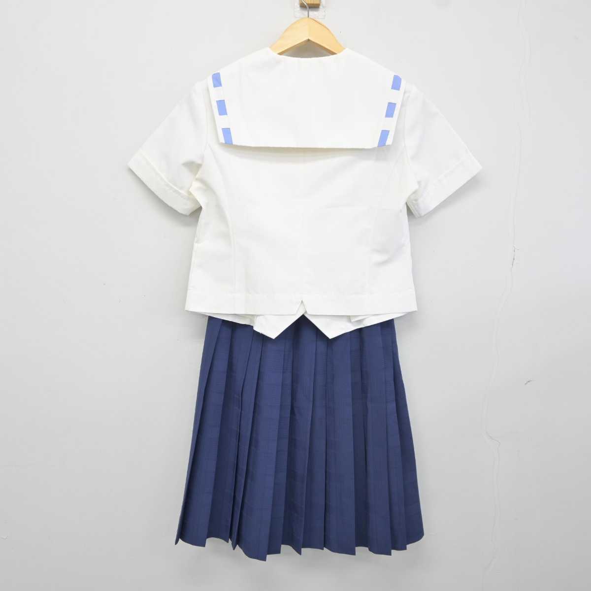 【中古】長崎県 長崎女子高等学校 女子制服 2点 (セーラー服・スカート) sf042702