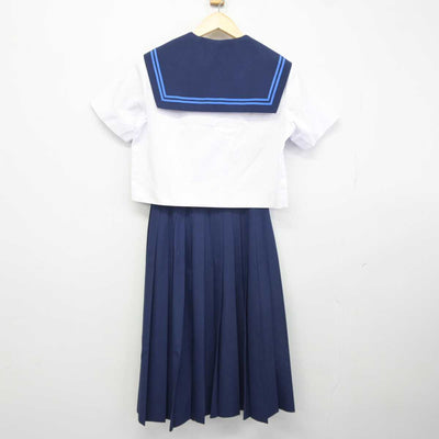 【中古】岐阜県 広陵中学校 女子制服 2点 (セーラー服・スカート) sf042714