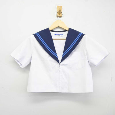 【中古】岐阜県 広陵中学校 女子制服 2点 (セーラー服・スカート) sf042714